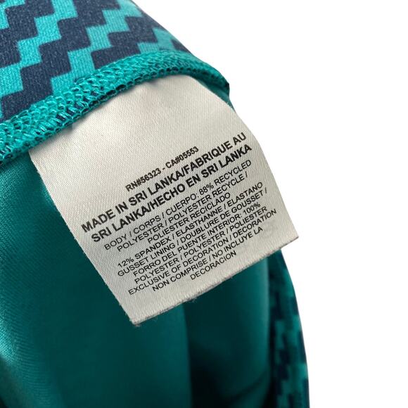 Nike Chevron Capri Leggings Size XS Legend 2.0 Training Dri-Fit Athletic Zig Zag - Picture 6 of 11